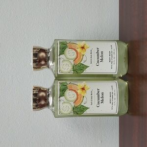 Bath & Body Works CUCUMBER MELON Shower Gel Body Wash - Set of 2